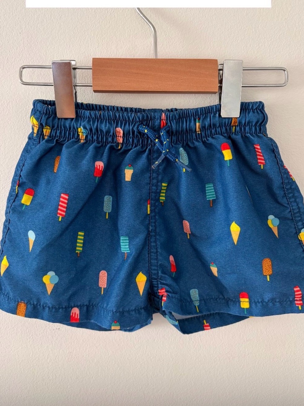 Zara Swim Shorts with Colorful Popsicle Print